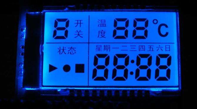 Customized LCD display